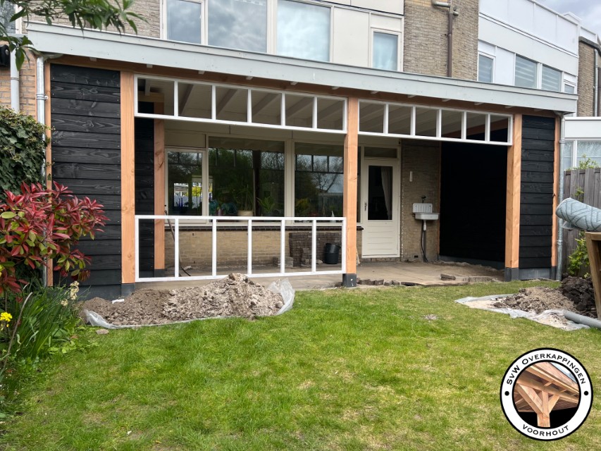 Veranda aan woning Voorhout